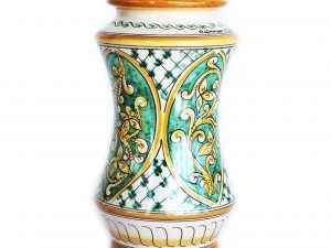 Vaso Albarello in Ceramica di Caltagirone