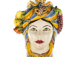 Testa di moro Donna – Ceramica di Caltagirone