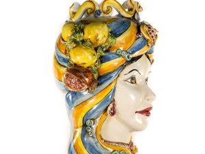 Testa di moro Donna – Ceramica di Caltagirone