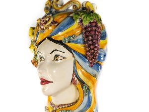 Testa di moro Donna – Ceramica di Caltagirone