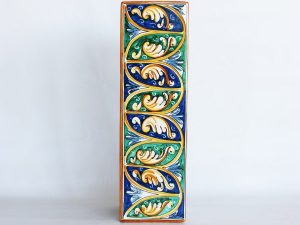 Vaso quadrato – Ceramica di Caltagirone