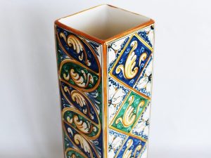 Vaso quadrato – Ceramica di Caltagirone