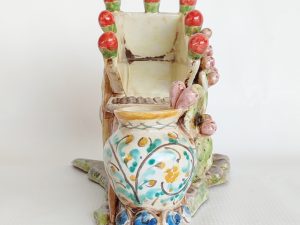 Carretto Siciliano in Ceramica di Caltagirone