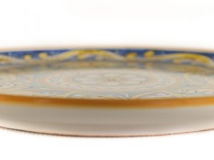 Piatto in Maiolica di Caltagirone decorato a mano